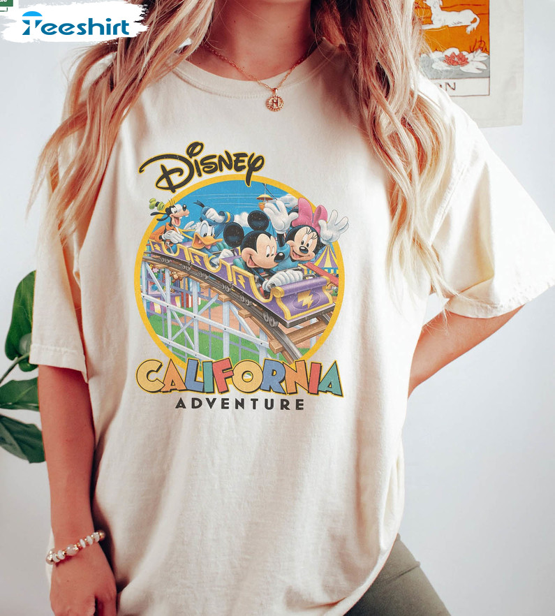 Disney California Adventure Shirt, Disneyland Long Sleeve Short Sleeve