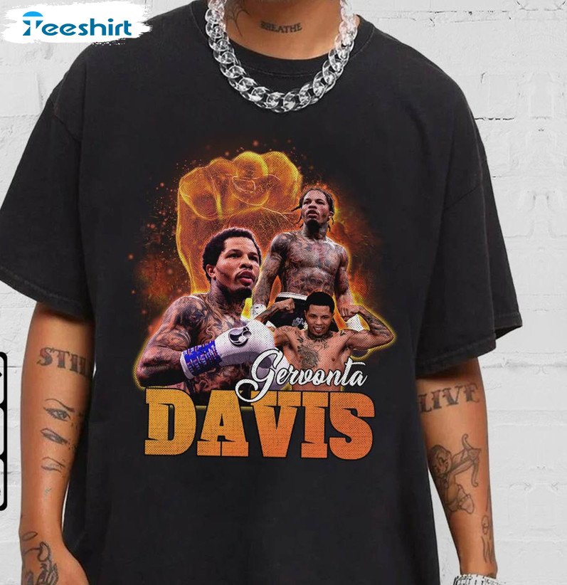 Gervonta Davis Boxing Shirt, Trendy Sport Tee Tops Unisex Hoodie