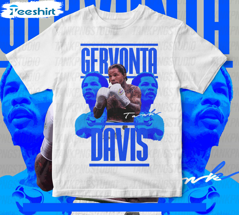 Gervonta Davis Trendy Shirt, Davis Boxing Long Sleeve Tee Tops