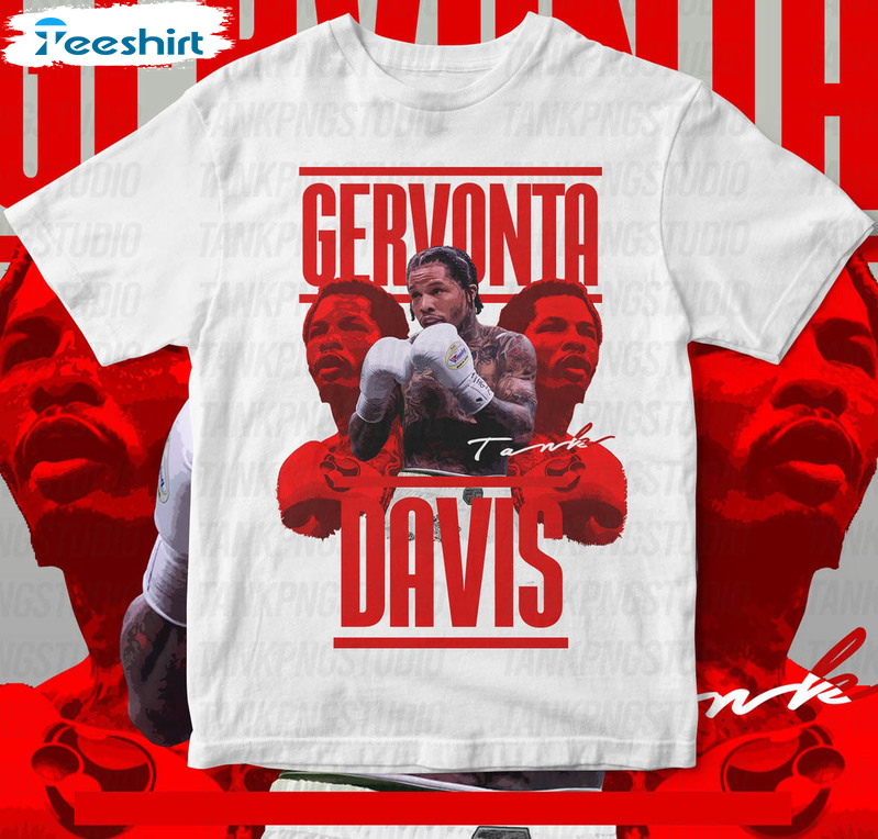 Gervonta Davis Red Boxing Sweatshirt, Unisex T-shirt