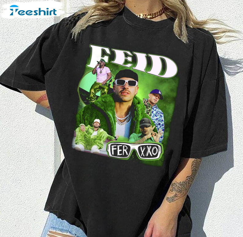 Feliz Cumpleanos Ferxxo Friki Tour Shirt, A Tour Of The Ferxxo Tour 2023 Tee Tops Crewneck