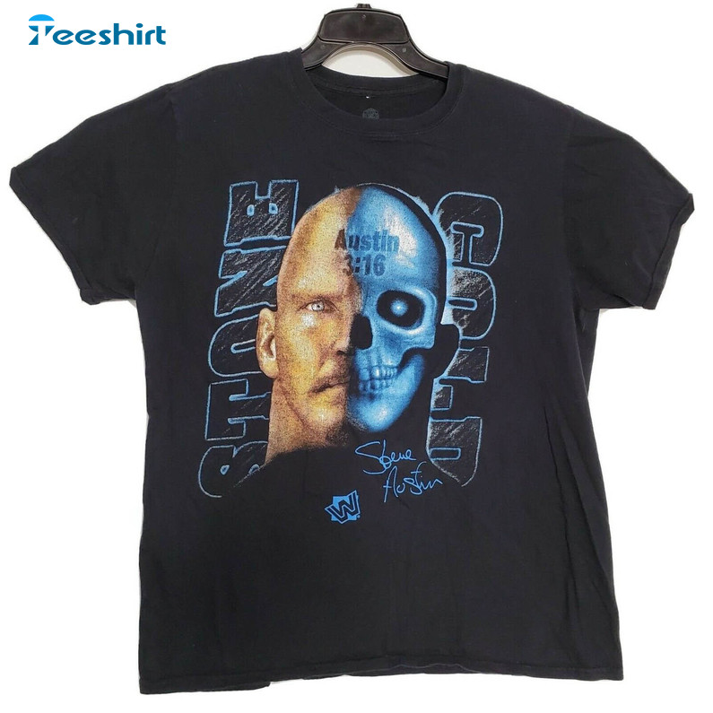 Stone Cold Steve Austin Shirt, Wrestling Unisex Hoodie Crewneck