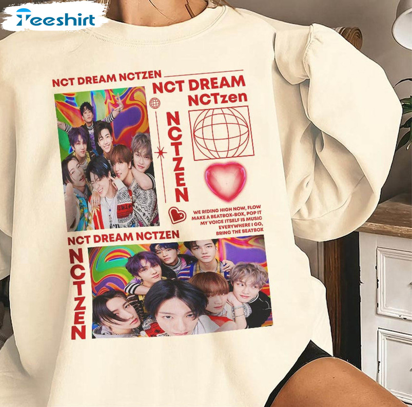 Nct Dream Trendy Shirt, Nct Dream Nctzen Kpop Album Unisex T-shirt Crewneck