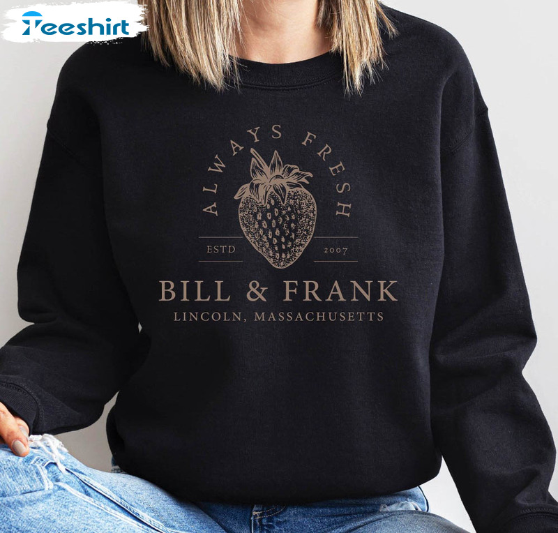 Bill And Franks Strawberries Shirt, Strawberries Unisex T-shirt Tee Tops