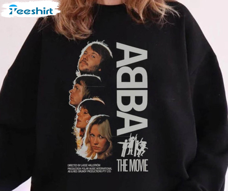 Abba The Tour Shirt, Uk Abba Long Sleeve Short Sleeve