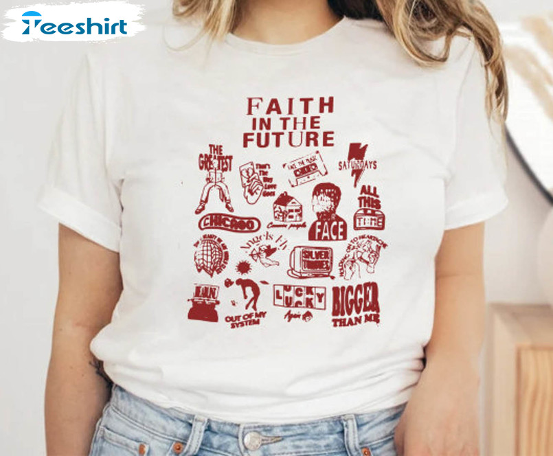 Faith In The Future Tracklist Trendy Shirt, Louis Tomlinson Unisex T-shirt Short Sleeve