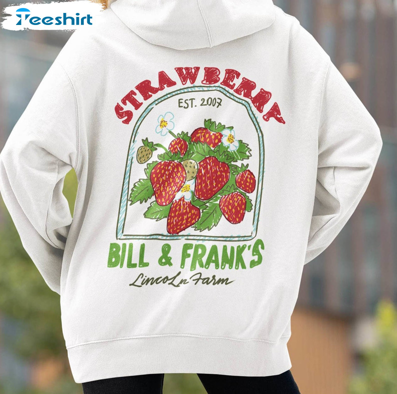 Strawberry Farm Lgbt Shirt, Bill And Frank Crewneck Unisex T-shirt