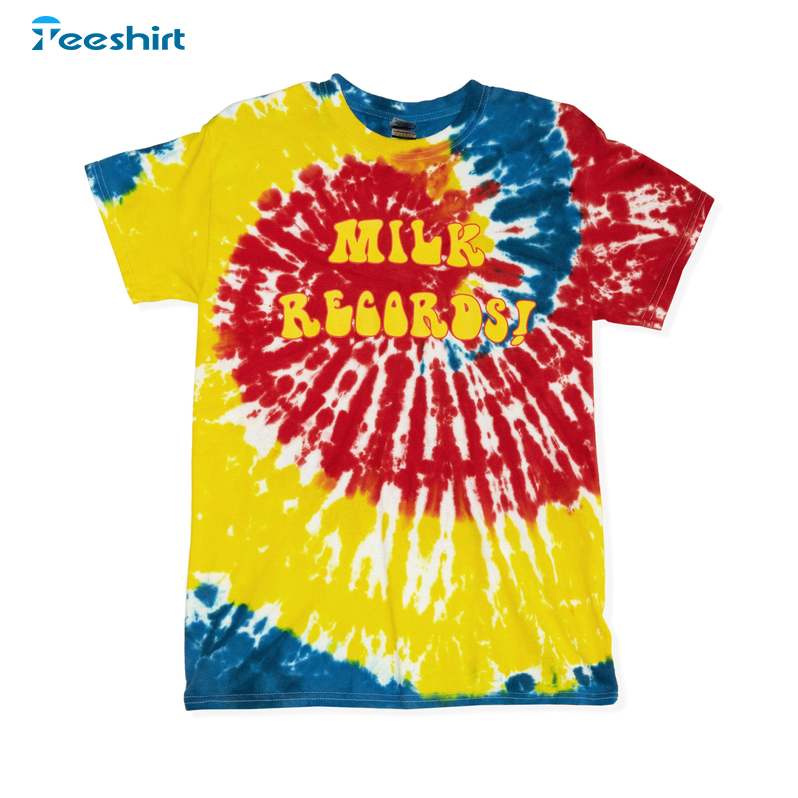Individual Red And Yellow Tie Dye Shirt