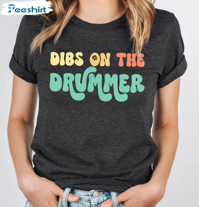 Ibs On The Drummer Shirt, Girlfriend Drummer Sweater Long Sleeve