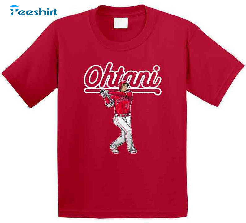 Shohei Ohtani Swing World baseball shirt - Limotees