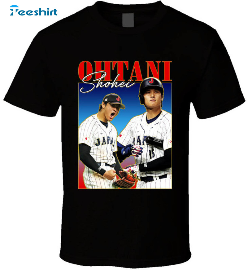 Shohei Ohtani Japan Shirt, World Baseball Classic Short Sleeve Sweater