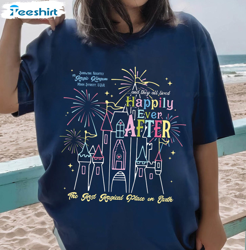 Happily Ever After Come Back Tour Shirt, Magic Kingdom Hoodie Short Sleeve