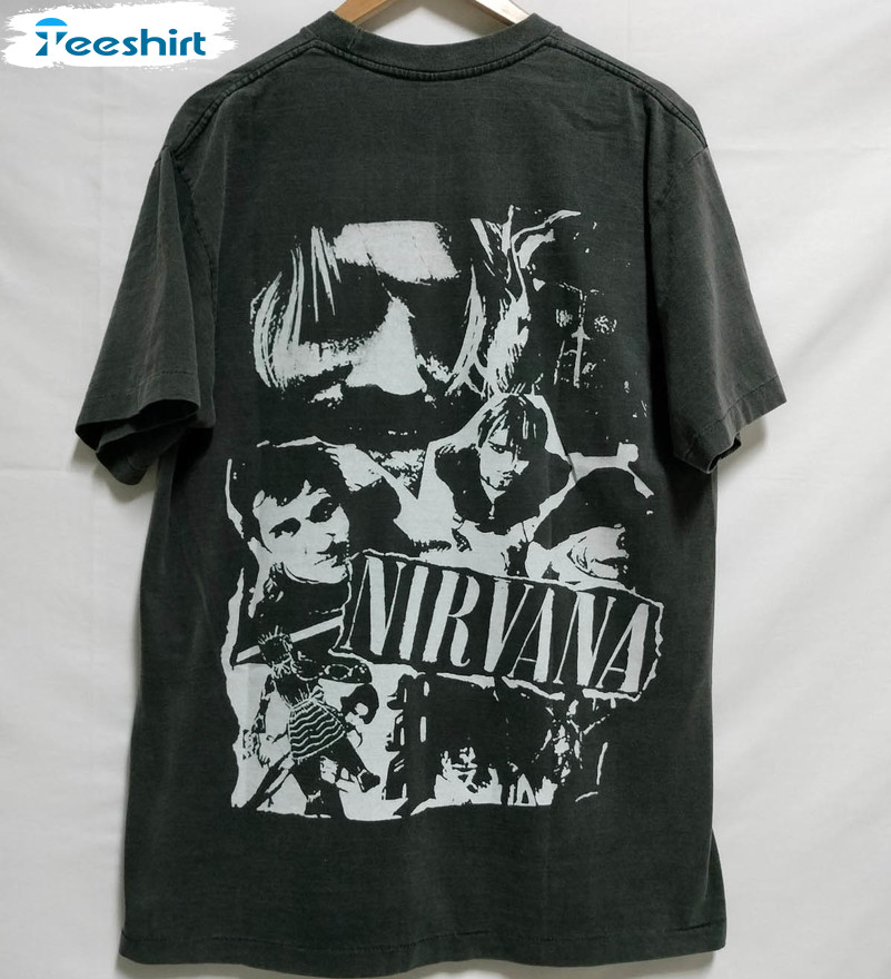 Kurt Cobain Nirvana Shirt, Vintage Long Sleeve Unisex T-Shirt
