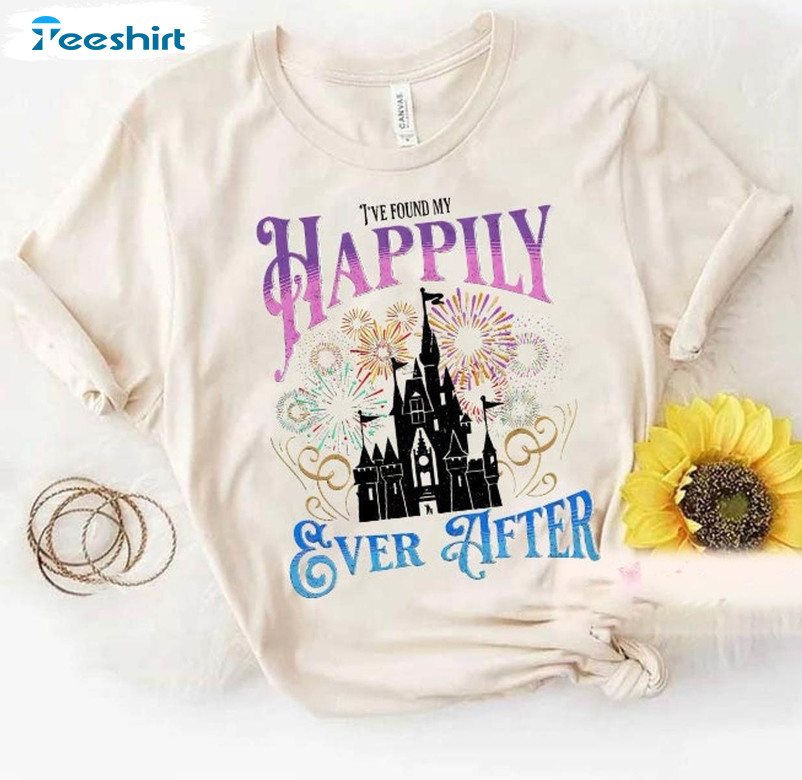 Happily Ever After Come Back Tour Shirt, Magic Kingdom Short Sleeve Crewneck