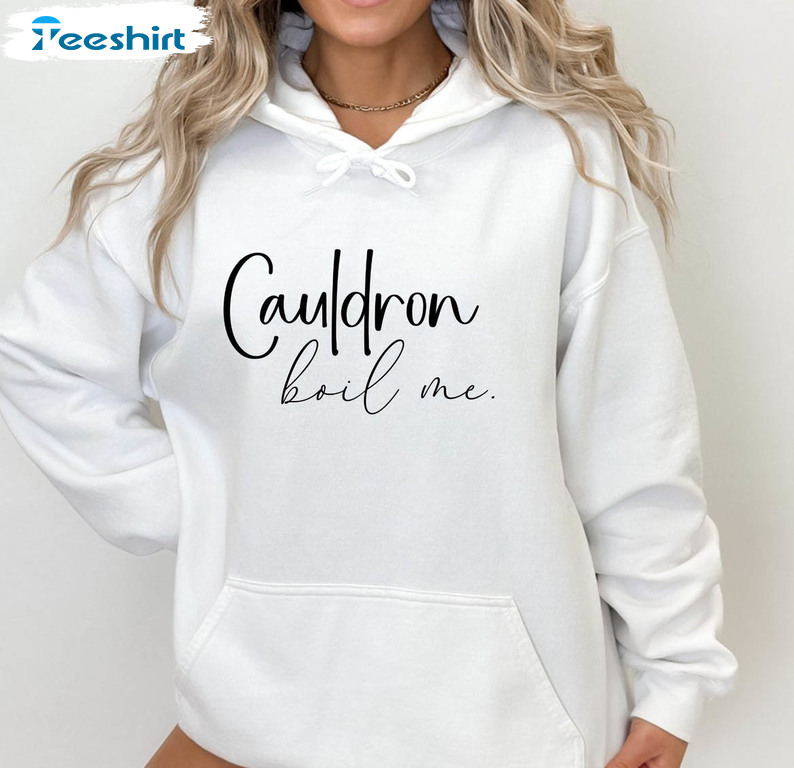 Cauldron Boil Me Shirt, Acotar Trendy Sweatshirt Short Sleeve