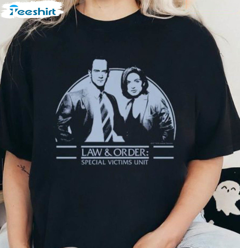 Law And Order Shirt, Elliot Stabler And Olivia Benson Unisex T-shirt Sweater