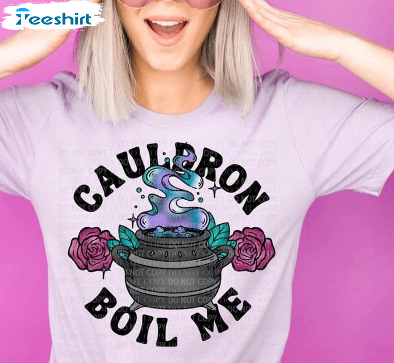 Cauldron Boil Me Acotar Shirt, A Court Of Thorns And Roses Unisex Hoodie Long Sleeve