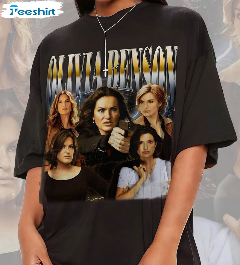 Vintage Olivia Benson Shirt, Elliot Olivia Long Sleeve Crewneck