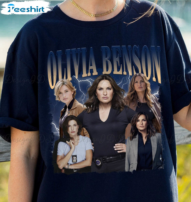 Olivia Benson Trending Shirt, Elliot Stabler Law And Order Svu Short Sleeve Long Sleeve