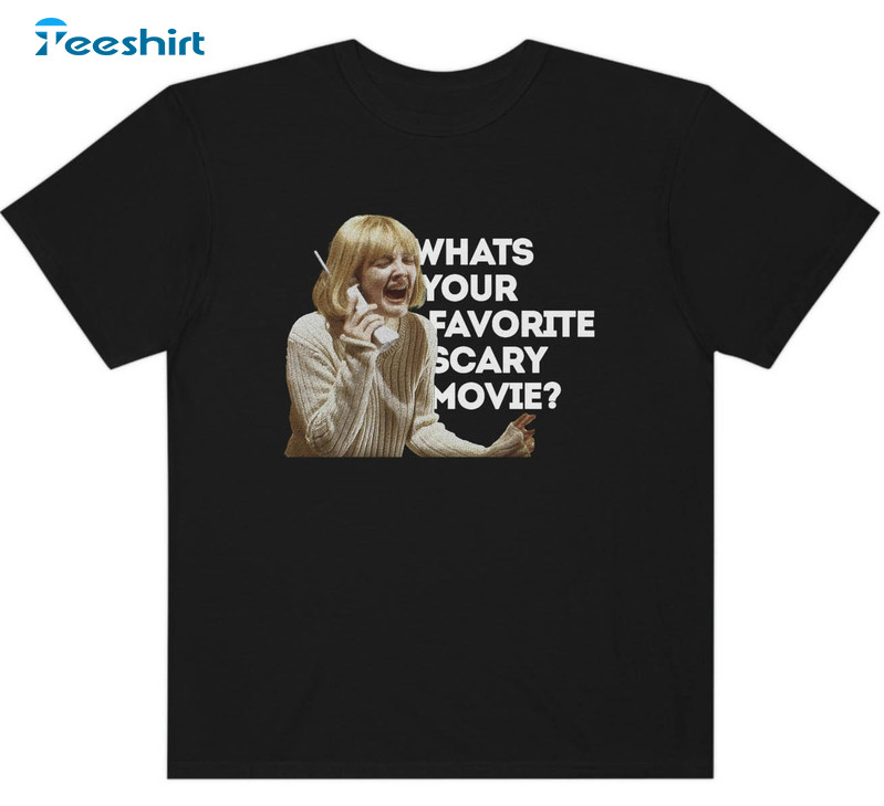 What's Your Favorite Scary Movie Shirt, Trendy Unisex Hoodie Sweater