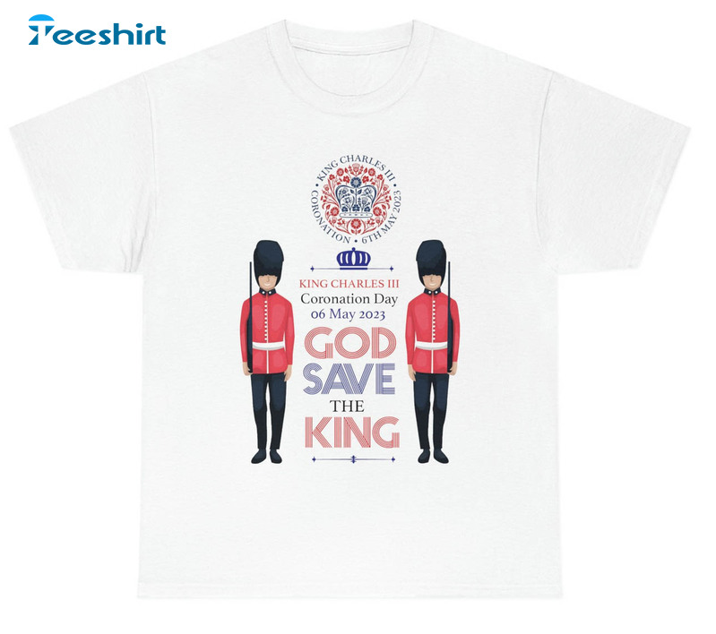 King Charles Iii Coronation Day 2023 Shirt, King Charles 8th May 2023 Tee Tops Unisex T-shirt