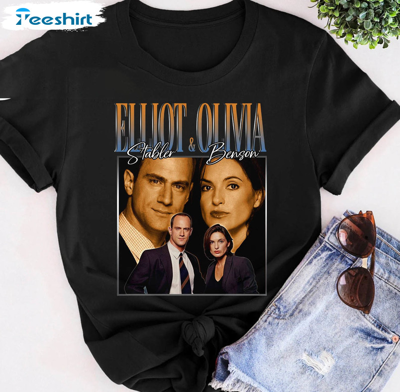 Elliot Stabler And Olivia Benson Shirt, Law Order Svu Movie Unisex Hoodie Crewneck