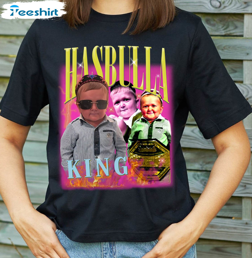 King Hasbulla Trendy Shirt, Funny Hasbulla Unisex Hoodie Crewneck