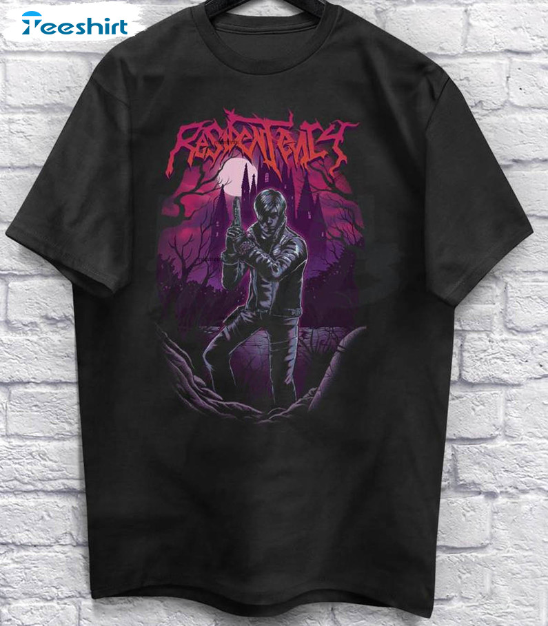 Castle Abyss Shirt, Horror Metalhead Unisex Hoodie Long Sleeve