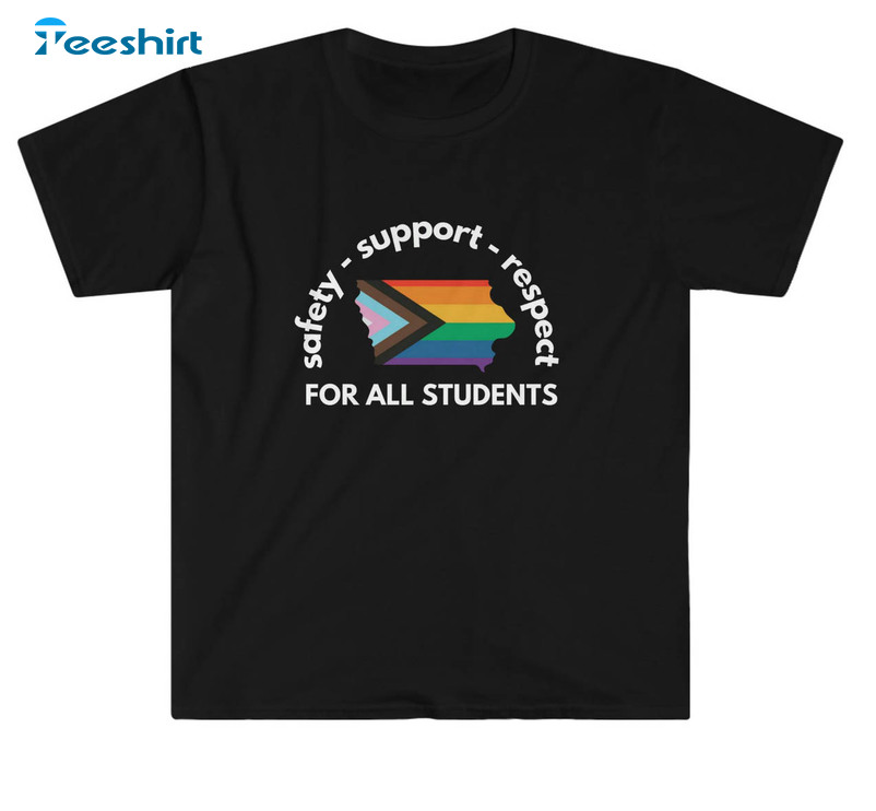 Safety Support Respect For All Students Shirt, Trendy Unisex Hoodie Sweater