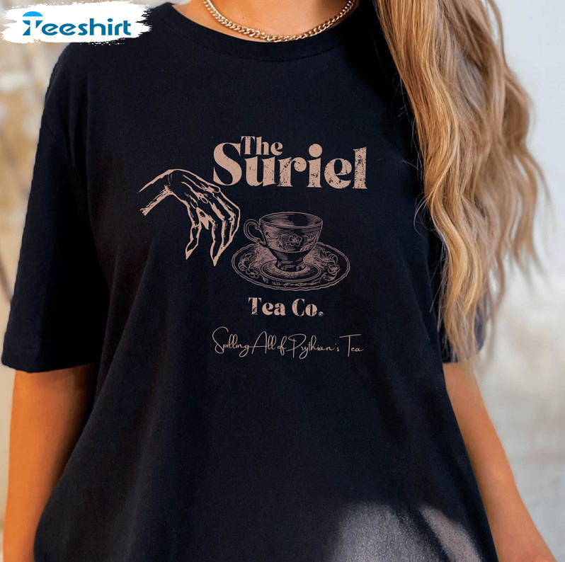 The Suriel Tea Co Acotar Shirt, A Court Of Thorns And Roses Long Sleeve Short Sleeve