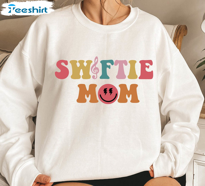 Swiftie Mom Shirt, Eras Album Crewneck Unisex T-shirt