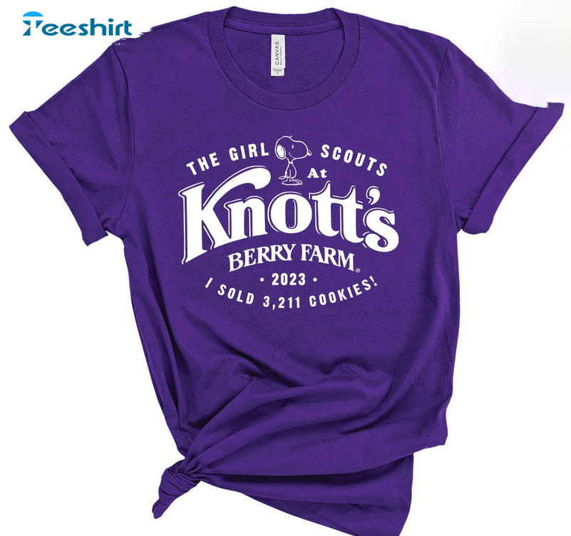 The Girl Scouts Shirt, Knott's Trendy Unisex T-shirt Crewneck