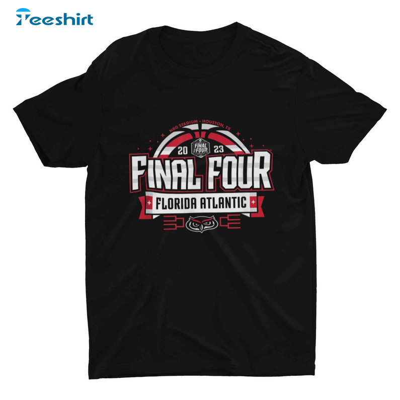 Florida Atlantic Owls Final Four 2023 Trendy Shirt, March Madness Unisex T-shirt Long Sleeve