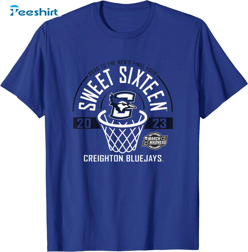 Creighton Bluejays Sweet 16 2023 Basketball Sweatshirt, Crewneck