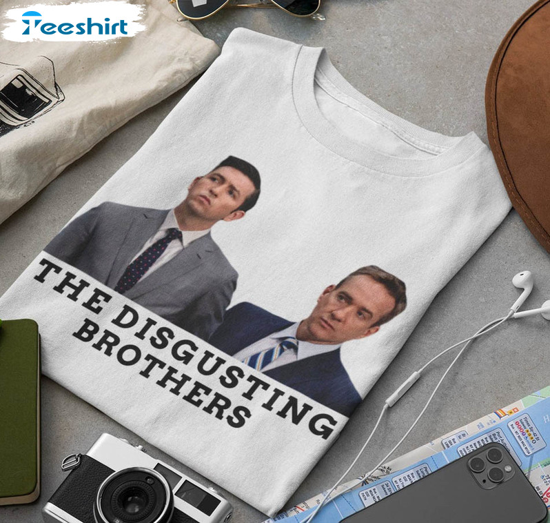 The Disgusting Brothers Shirt, Connor Roy Tom And Greg Cousin Short Sleeve Long Sleeve
