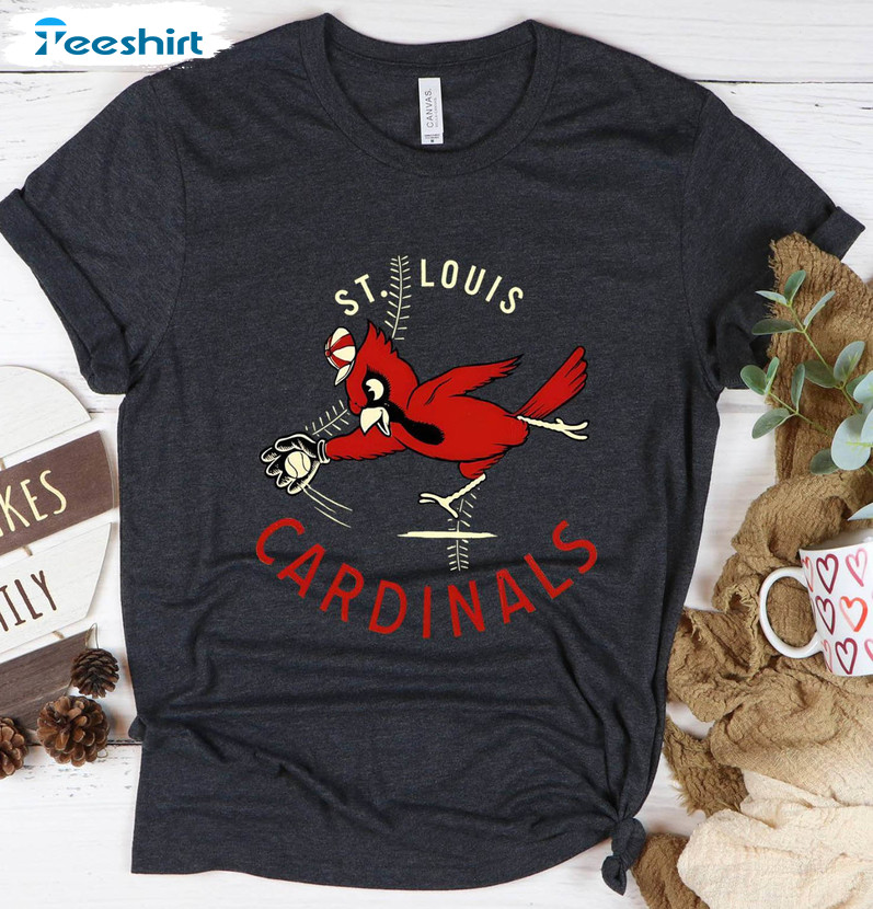 St Louis Cardinals Shirt, Cardinals Baseball Crewneck Unisex T-shirt