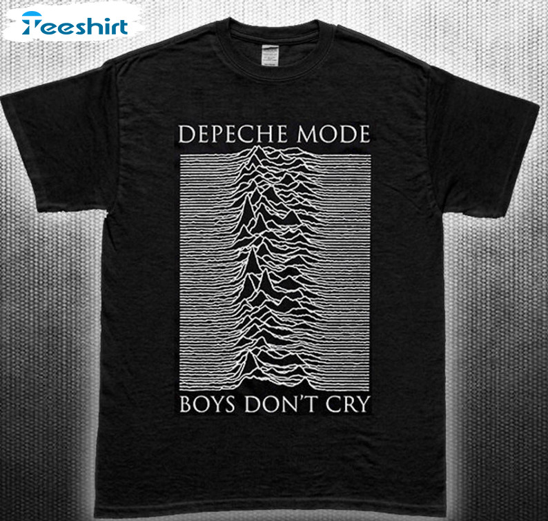Depeche Mode Band Shirt, Bauhaus The Cure Division Crewneck Unisex T-shirt