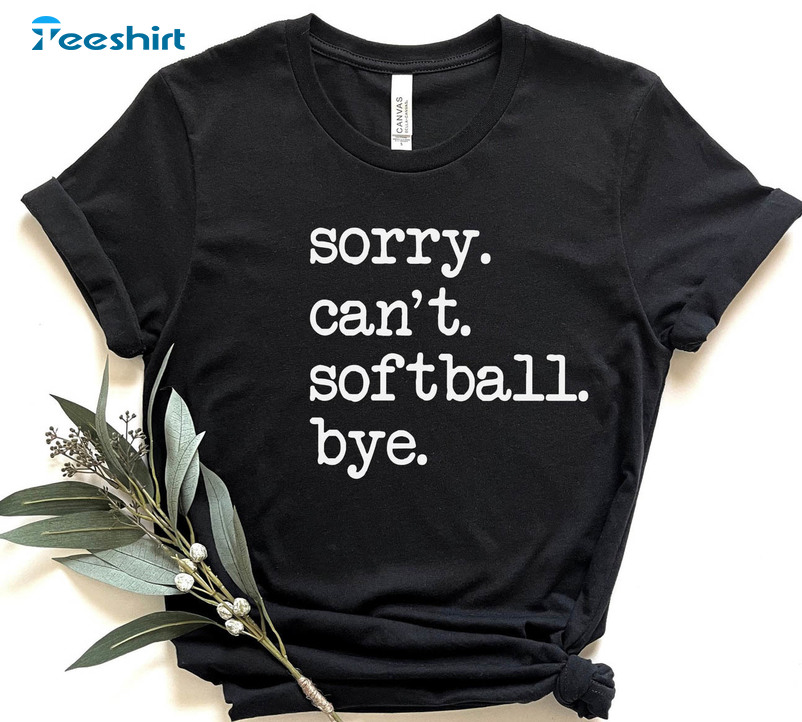 Sorry Cant Baseball Bye Baseballer Softball Player Gift Onesie by