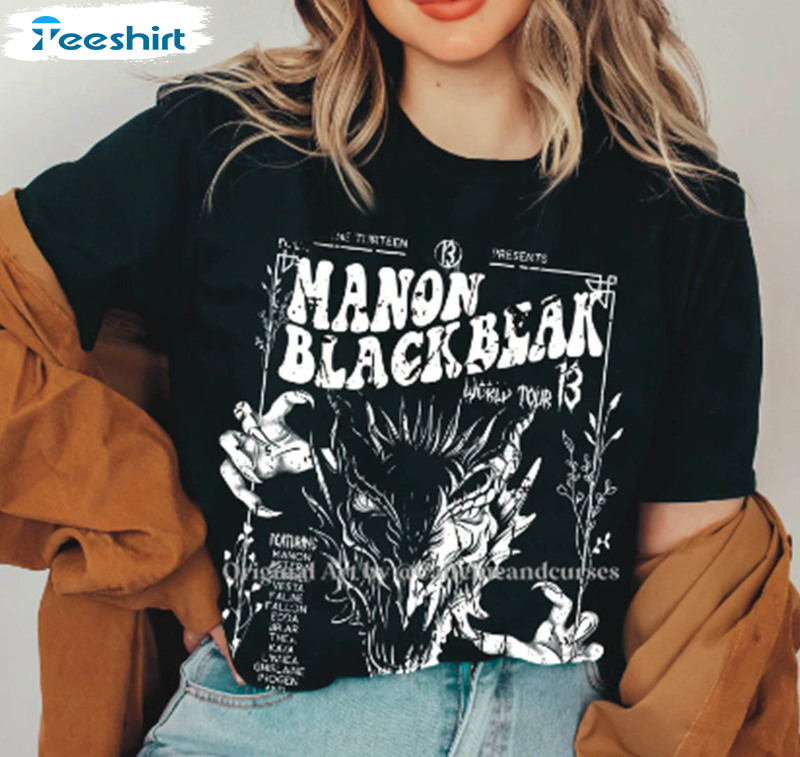 Manon Blackbeak Throne Of Glass Shirt, Acotar Crescent City Long Sleeve Unisex T-shirt