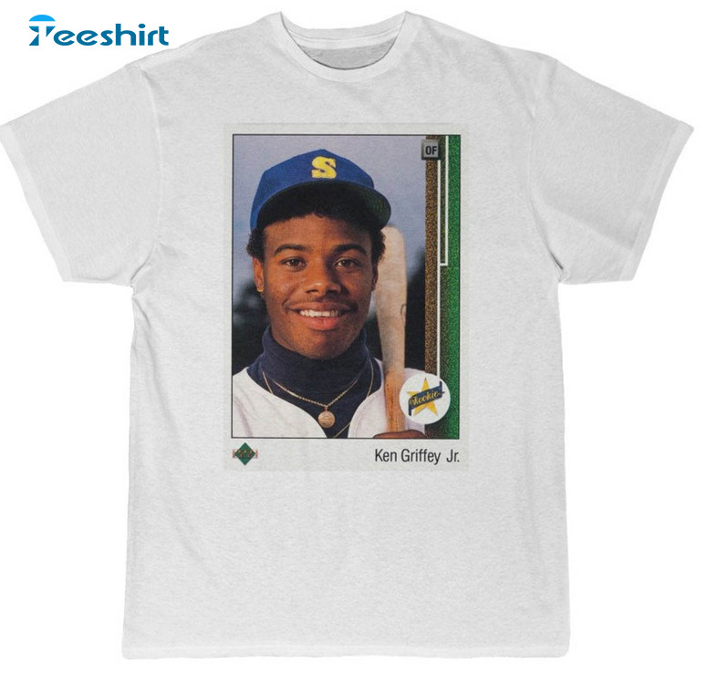 Ken Griffey Jr Trendy Shirt, Vintage Unisex Hoodie Crewneck