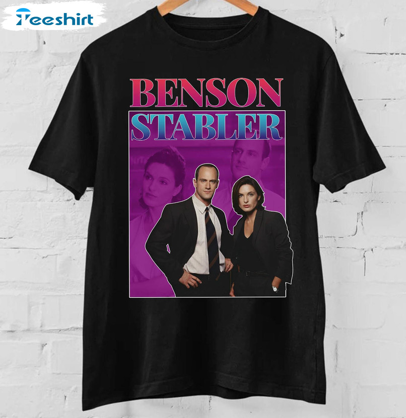 Benson Stabler Shirt, Law And Order Series Unisex Hoodie Sweater