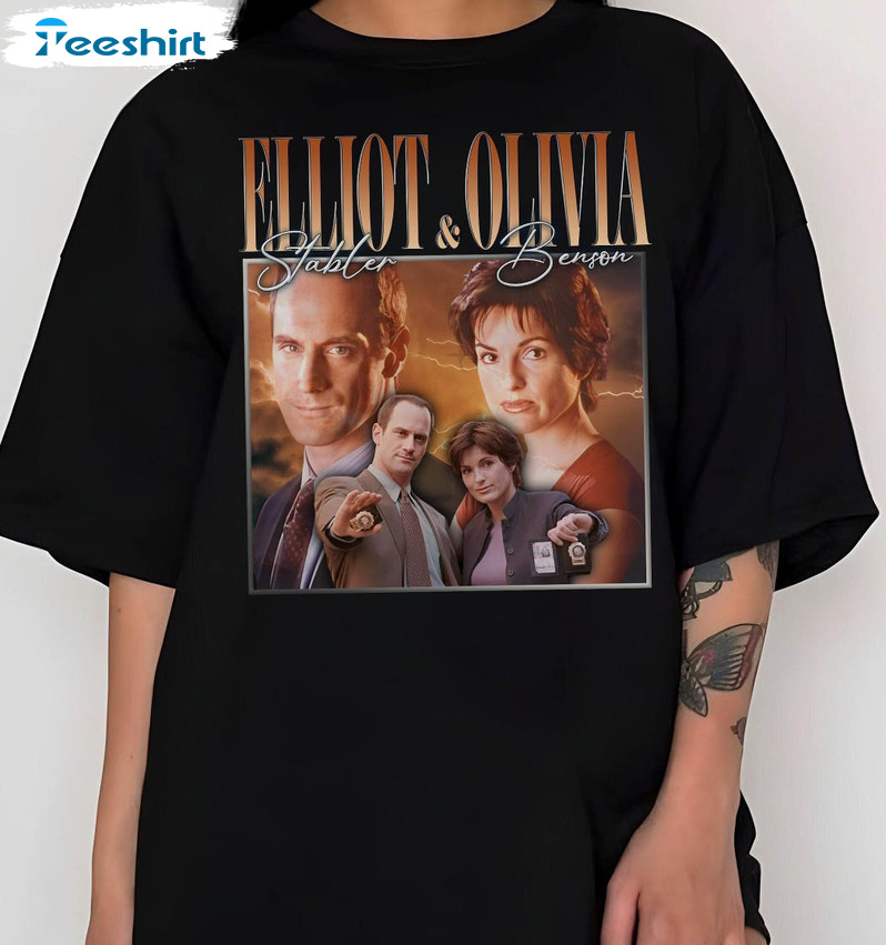 Elliot Stabler Olivia Benson Trendy Shirt, Law And Order Svu Long Sleeve Unisex T-shirt