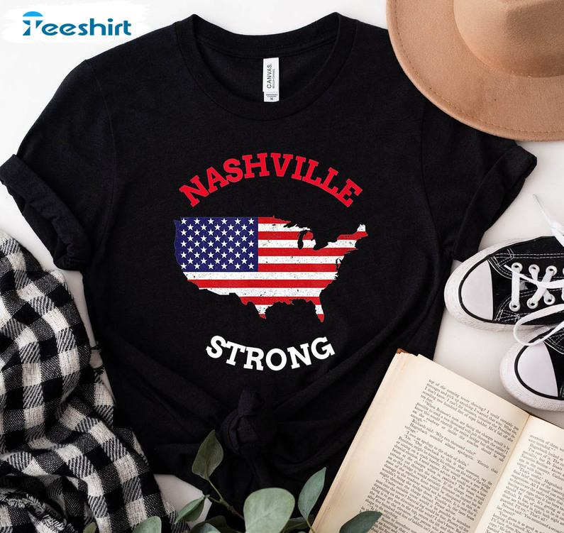 Pray For Nashville Trendy Shirt, Tennessee School Unisex T-shirt Unisex Hoodie