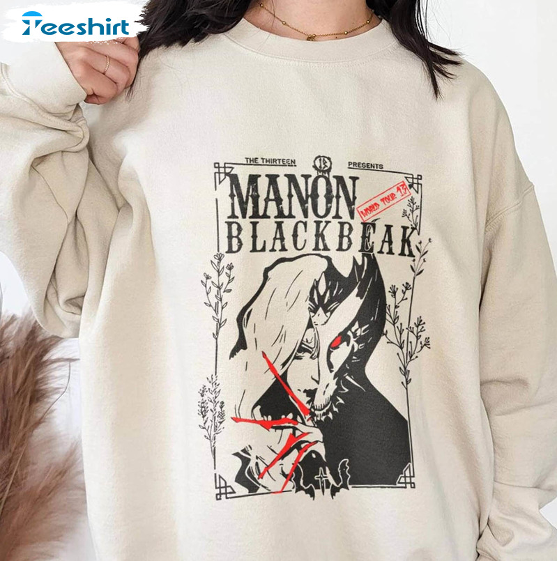 Manon Blackbeak Throne Of Glass Shirt, Whitethorn Acotar Crescent City Long Sleeve Sweater