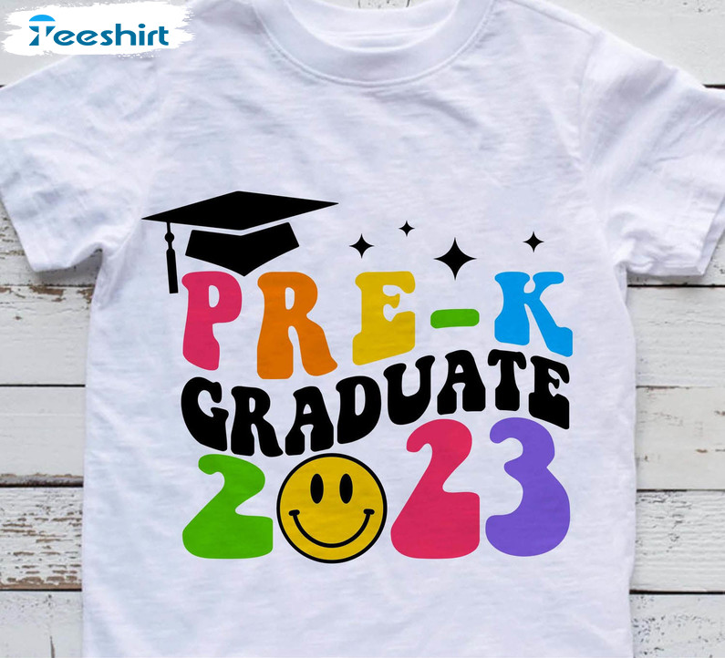 Pre K Graduate 2023 Cute Shirt, Pre K Graduate Long Sleeve Unisex Hoodie