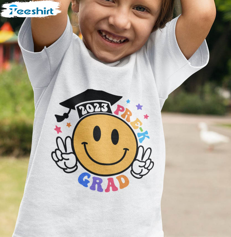 Pre-K Graduate 2023 Shirt, Class Of 2023 Unisex T-shirt Long Sleeve