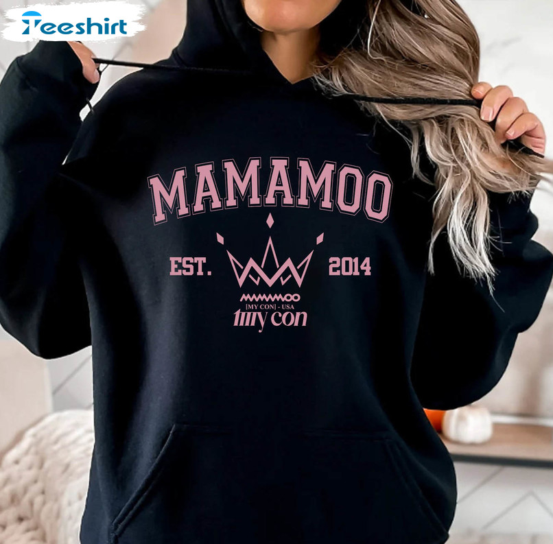 Mamamoo Tour 2023 Shirt, Mamamoo My Con Tour Kpop Long Sleeve Crewneck