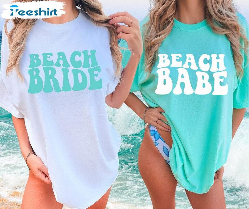 Beach Bachelorette Party Shirt, Miami Bachelorette Unisex T-shirt Short Sleeve