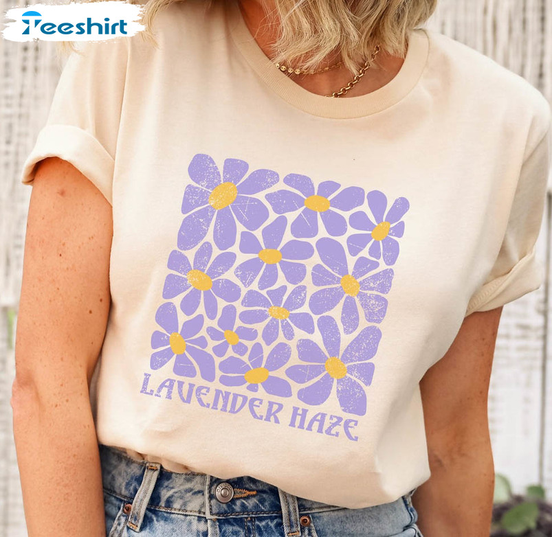 Lavender Haze Vintage Shirt, Trending Country Music Crewneck Unisex T-shirt