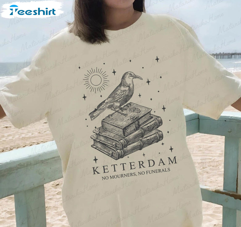 Ketterdam Crow Club Trendy Shirt, Six Of Crows Crewneck Unisex T-shirt